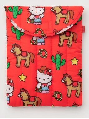 Hello Kitty x Baggu 16" Puffy Laptop Sleeve (Western)